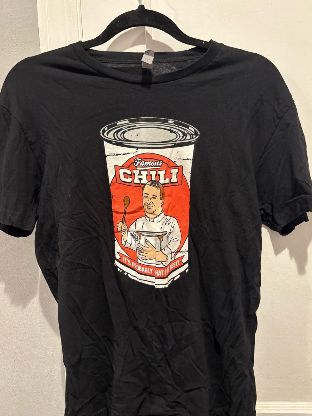 The Office Tee with Kevin’s Famous Chili Can Graphic